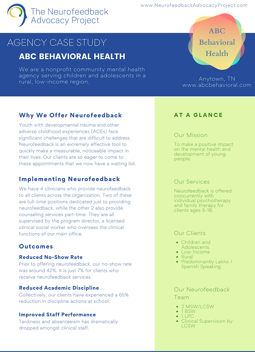 Etudes de cas d'agences